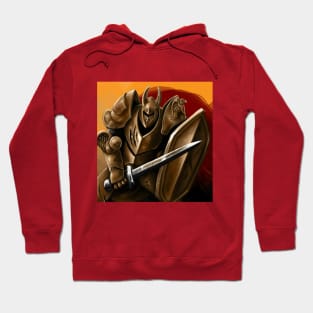 mustard knight Hoodie